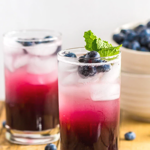 Cool off your summer with this CBD Infused Blueberry Ginger Cooler